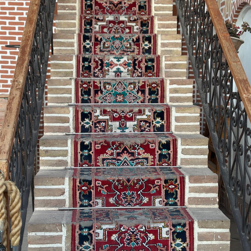 Narrow Bidjar hallway runner